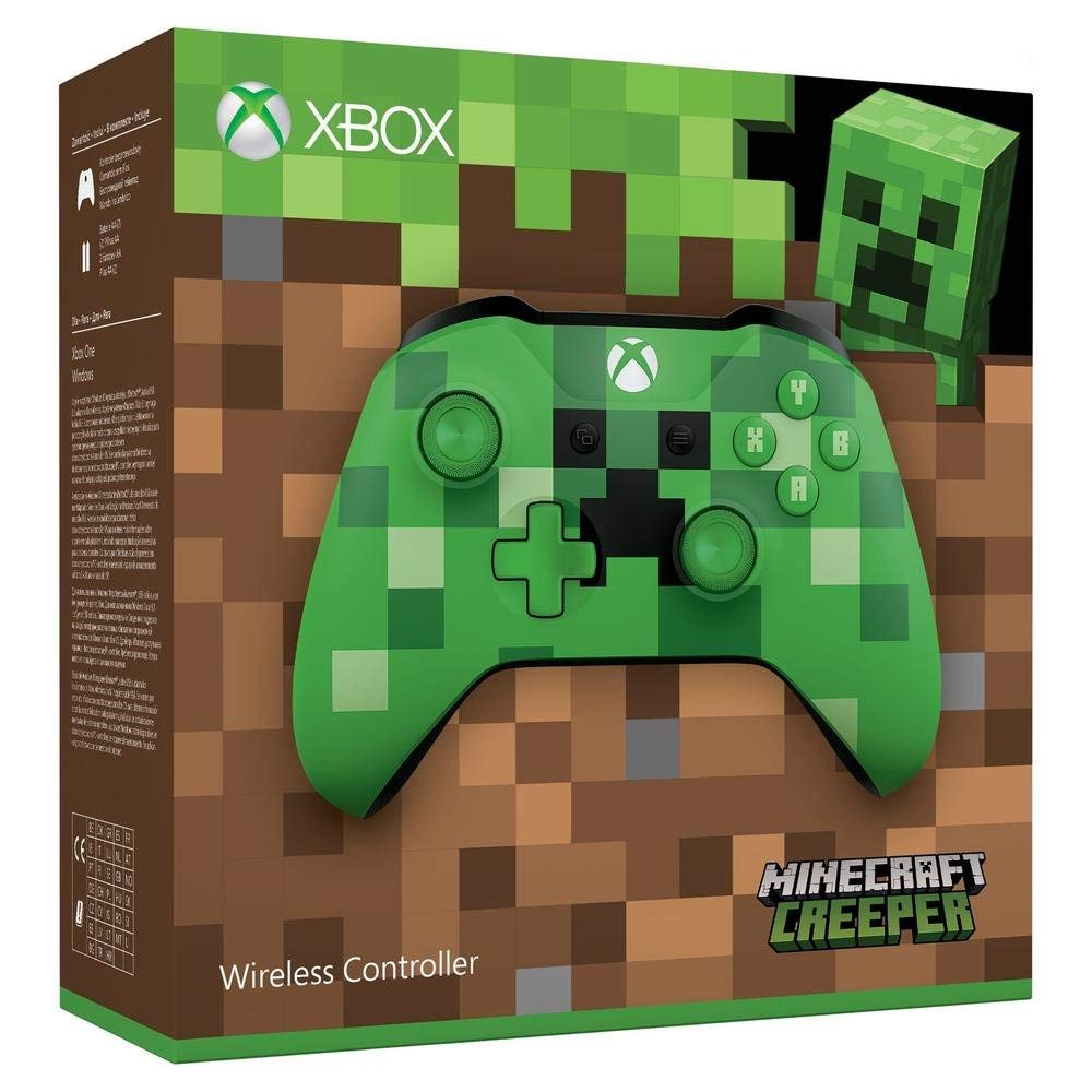 PS4/Xbox コントローラーセット 13個 Джойстик для Xbox One Minecraft Creeper Controller Wireless 3.5mm